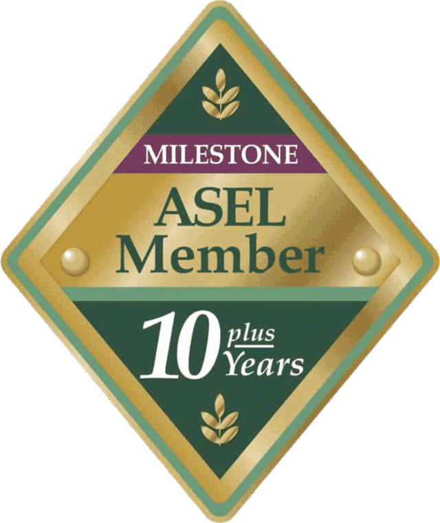 ASEL Member, 10-plus years milestone