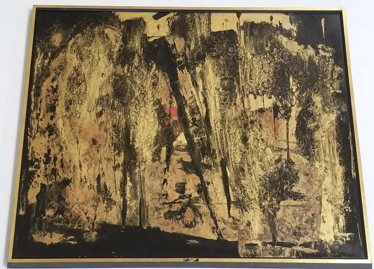 Chen Wen Hsi framed oil painting