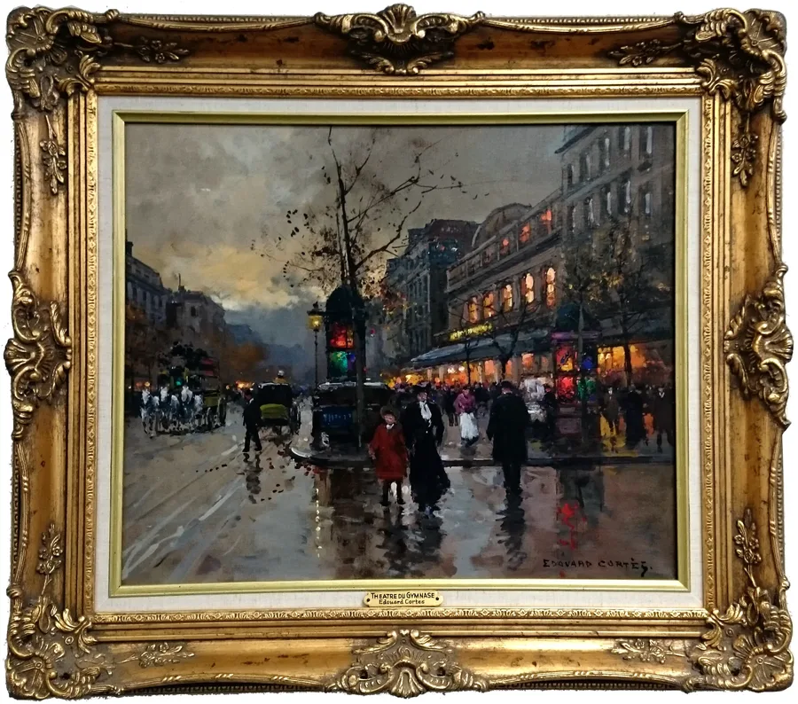 Édouard Cortès, Theatre Du Gymnase